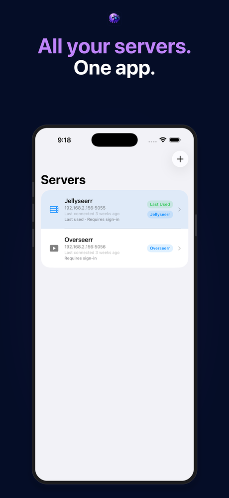 Multi-Server — All your servers. One app.