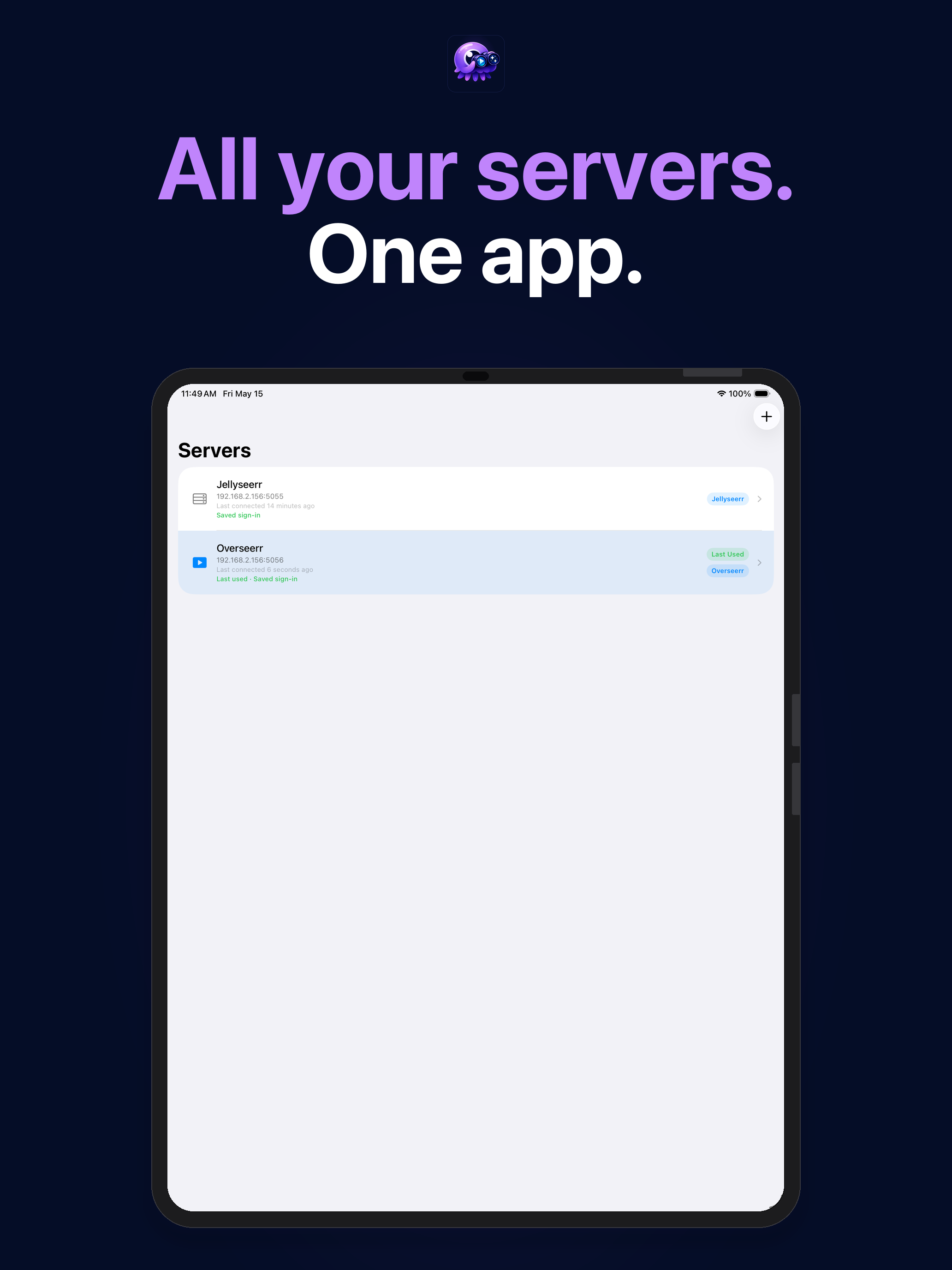 Multi-Server — All your servers. One app.